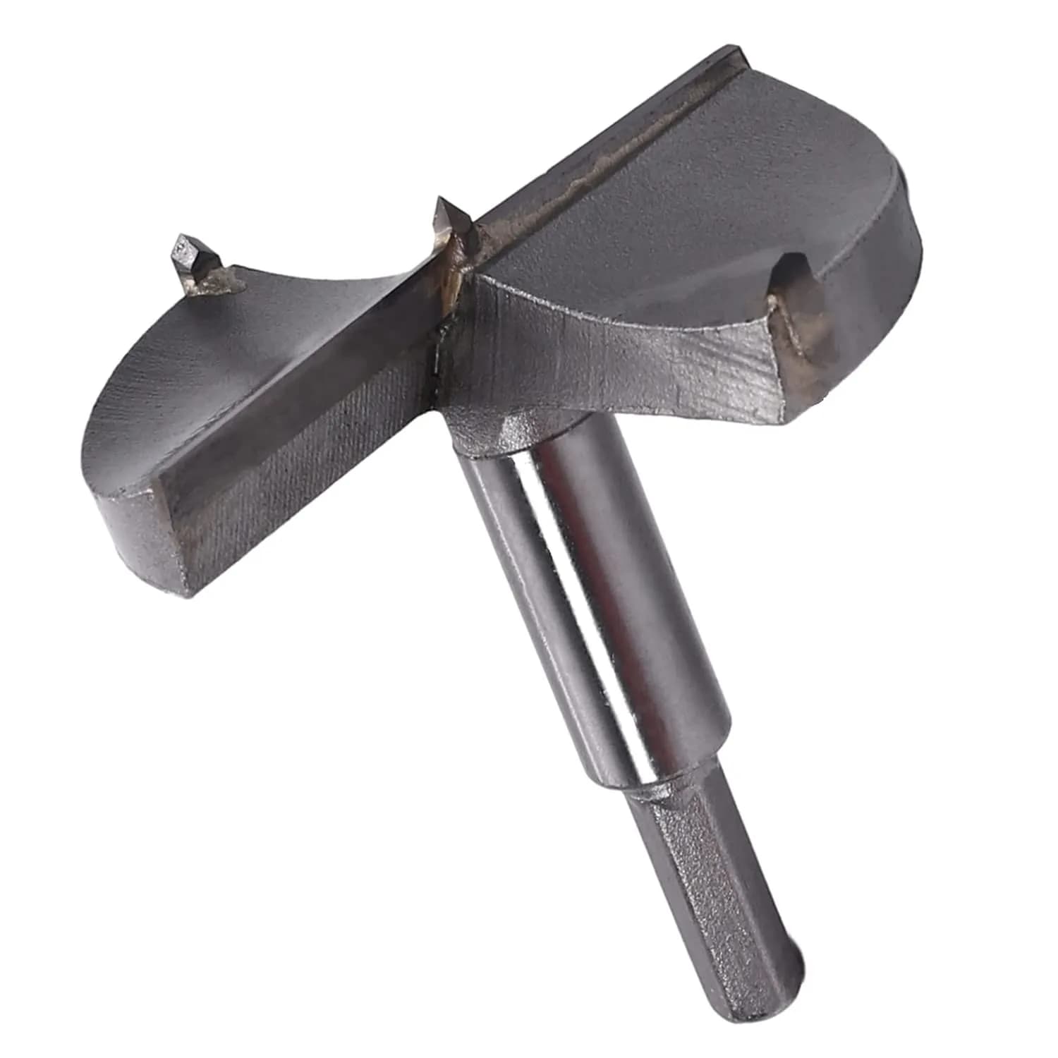 Utoolmart Forstner Drill Bit 100mm (3.94") Hex Shank | Precision Wood Cutter for Softwoods & Plastics — 80mm