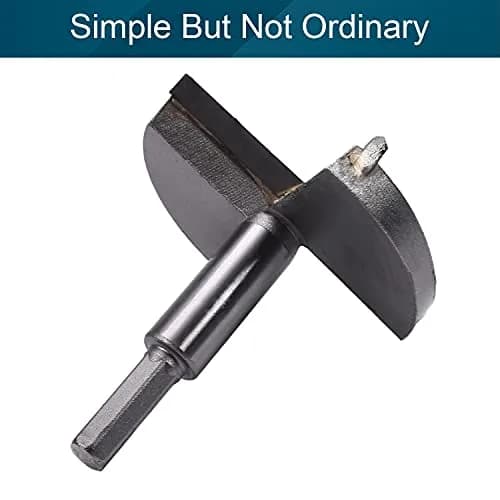 Utoolmart 80mm Forstner Drill Bit | Hex Shank Cemented Carbide Wood Cutter Tool thumbnail 4