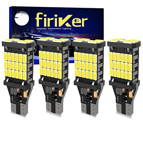 firiKer Vehicle Light Bulb 4PCS Bright White 921 T15 W16W | Error Free Reverse Lights thumbnail 1