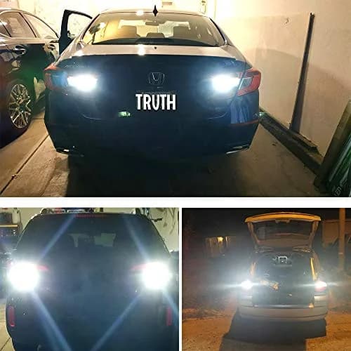 firiKer Vehicle Light Bulb 4PCS Bright White 921 T15 W16W | Error Free Reverse Lights thumbnail 7