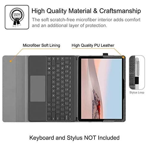 FINTIE Protective Case for Microsoft Surface Go 4/3/2/1 2023/2021/2020/2018 | Multi-Angle Kickstand & Premium Synthetic Leather thumbnail 5