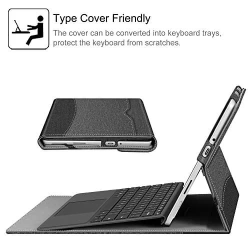 FINTIE Protective Case for Microsoft Surface Go 4/3/2/1 2023/2021/2020/2018 | Multi-Angle Kickstand & Premium Synthetic Leather thumbnail 6