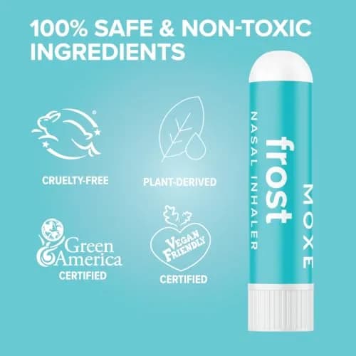 MOXE Frost Nasal Inhaler Stick 1PK | Cooling Aromatherapy for Breathing Support thumbnail 7