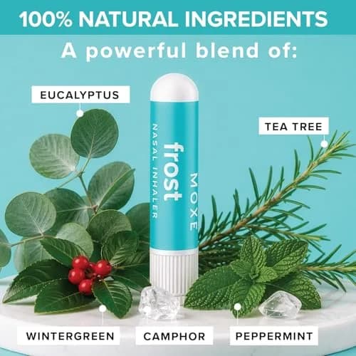 MOXE Frost Nasal Inhaler Stick 1PK | Cooling Aromatherapy for Breathing Support thumbnail 3