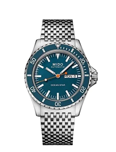 MIDO Ocean Star Tribute Swiss Automatic Watch for Men - Blue Dial - 40.5mm Stainless Steel thumbnail 1