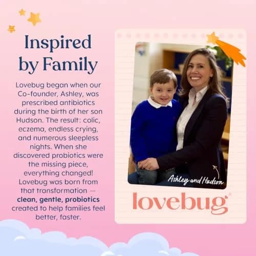LOVEBUG Toddler Probiotics with Fiber 60 Count | Supports Digestive & Immune Health thumbnail 6