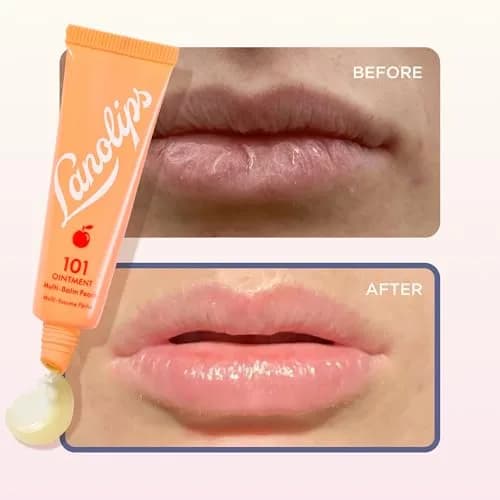 Lanolips Lanolin 101 Multipurpose Ointment Peach | Natural Moisturizer for Dry Lips & Skin (70-120 chars) thumbnail 5