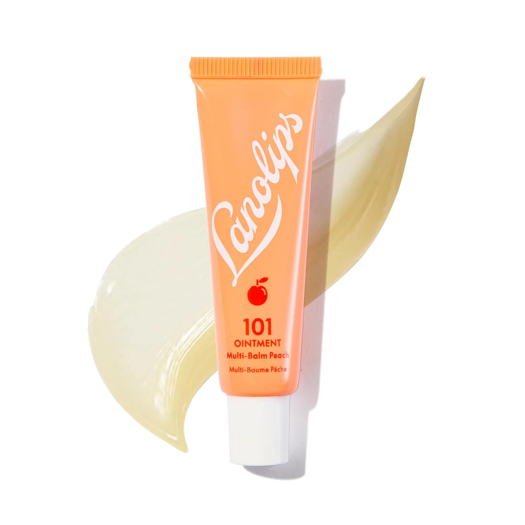 Lanolips Lanolin 101 Multipurpose Ointment Peach | Natural Moisturizer for Dry Lips & Skin (70-120 chars)