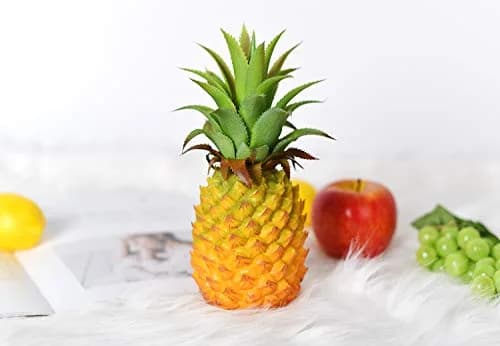 Lvydec Artificial Pineapple 2 Pack 20.8cm (8.2") | Realistic Fake Fruit for Home Decor thumbnail 3