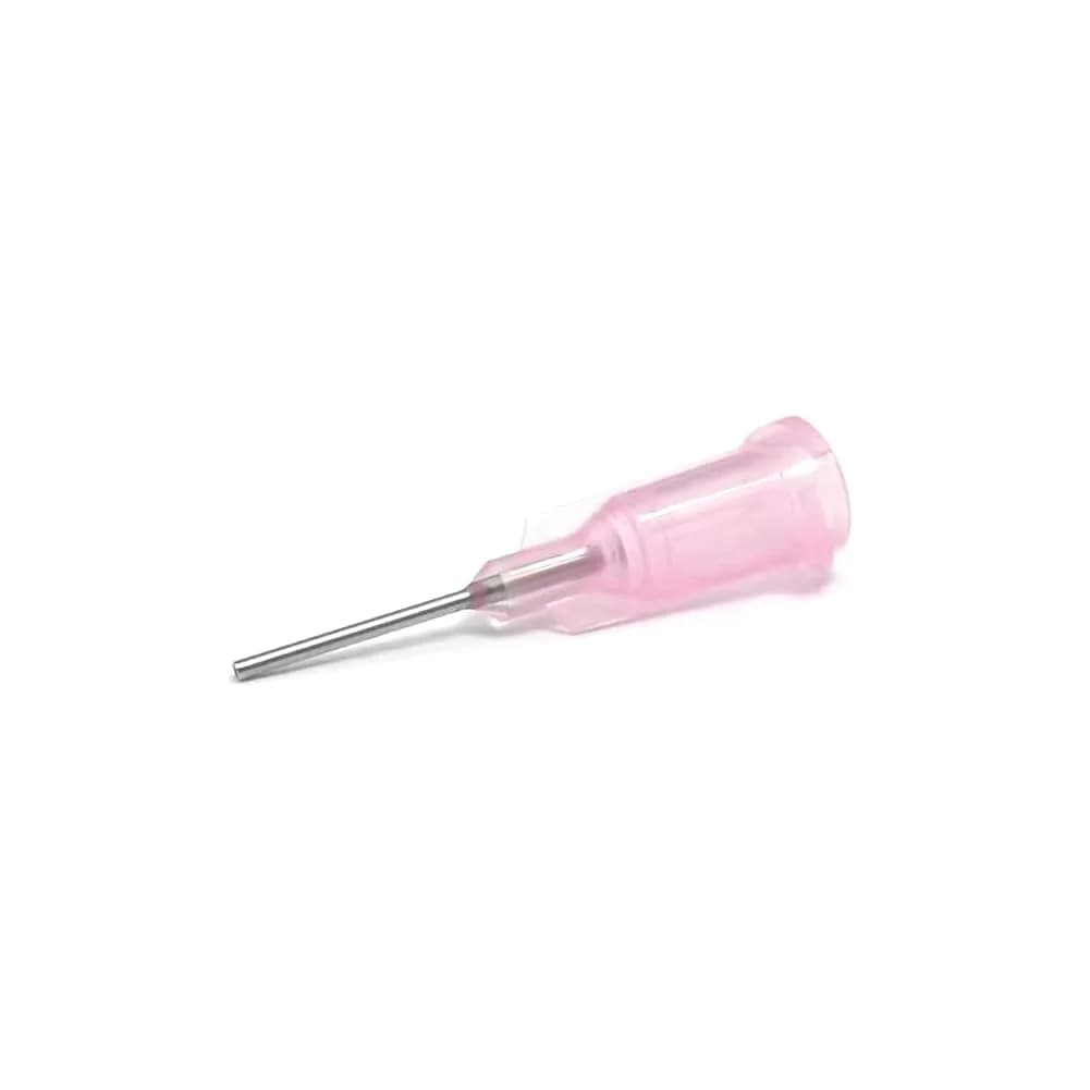 SANANTS 20 Gauge Blunt Tip Dispensing Needles 0.5in (1.18in Overall) Pink, 20 Pcs | Precision Applicator for Glue & Liquids - main product image