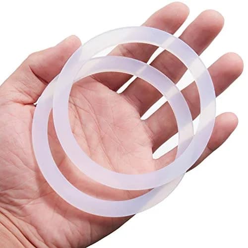 LitOrange 8 Pcs 12 Cups Replacement Food Grade Silicone Gasket | Better Sealing for Bialetti Moka Pot thumbnail 1
