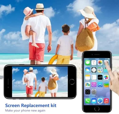 Diykitpl iPhone 8 Plus Screen Replacement Black | Waterproof, Responsive Touch, Easy Install thumbnail 4
