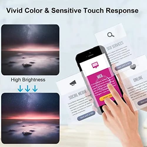 Diykitpl iPhone 8 Plus Screen Replacement Black | Waterproof, Responsive Touch, Easy Install thumbnail 7