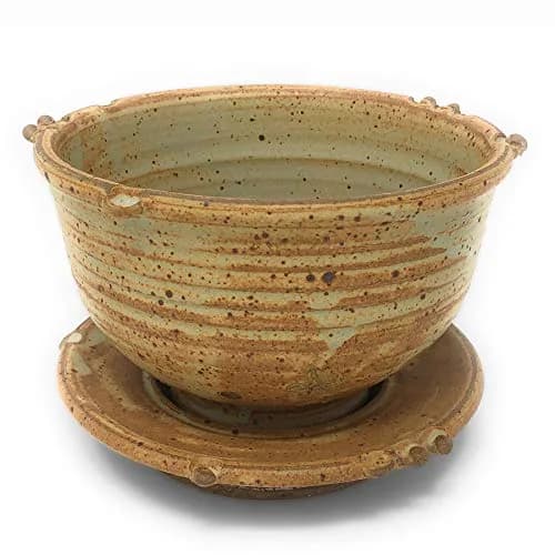 Anthony Stoneware 2-piece Berry Bowl Set, Butternut | Handmade Ceramic Serving & Rinsing Bowls thumbnail 1