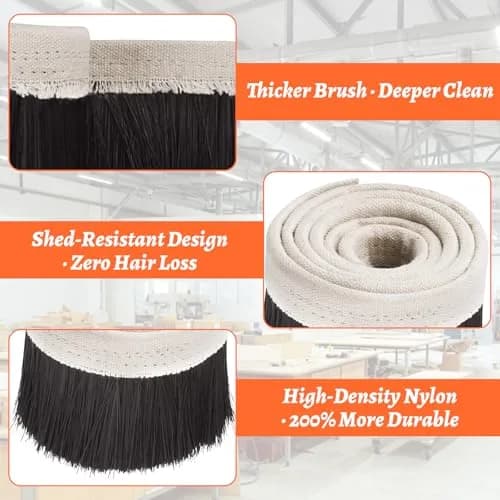 STARVAST 100mm CNC Dust Shoe Brush 1m (3.28ft) | For Router Spindle Motors & 3D Printers thumbnail 5