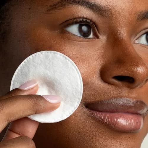 Cliganic Organic Cotton Rounds for Face, Makeup Remover Pads, 500 Count | Hypoallergenic & Eco-Friendly thumbnail 3