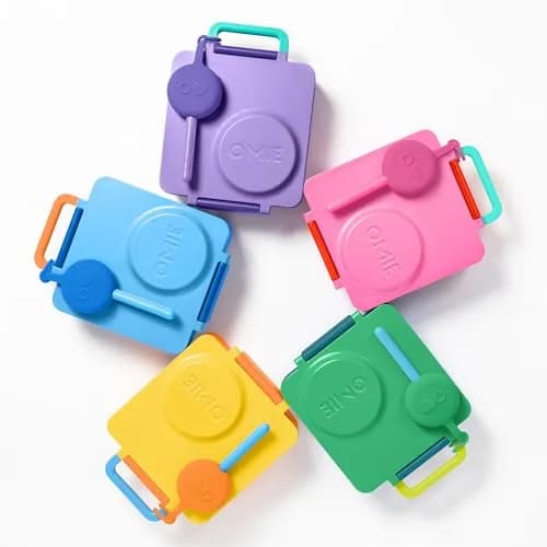 Omie Kids Fork & Spoon Set with Travel Case | BPA-Free, Dishwasher Safe, 3+ Years thumbnail 7