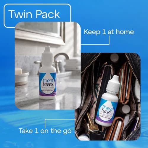 TheraTears Extra Dry Eye Drops 0.5 Fl Oz | Hydrating, Long-Lasting Relief for Dry Eyes thumbnail 7