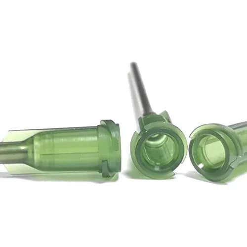 SANANTS 14 Gauge 0.5in Blunt Tip Dispensing Syringe Needles, Olive, 20 PCS | Luer Lock Precision Applicator for Lab & Crafts thumbnail 4