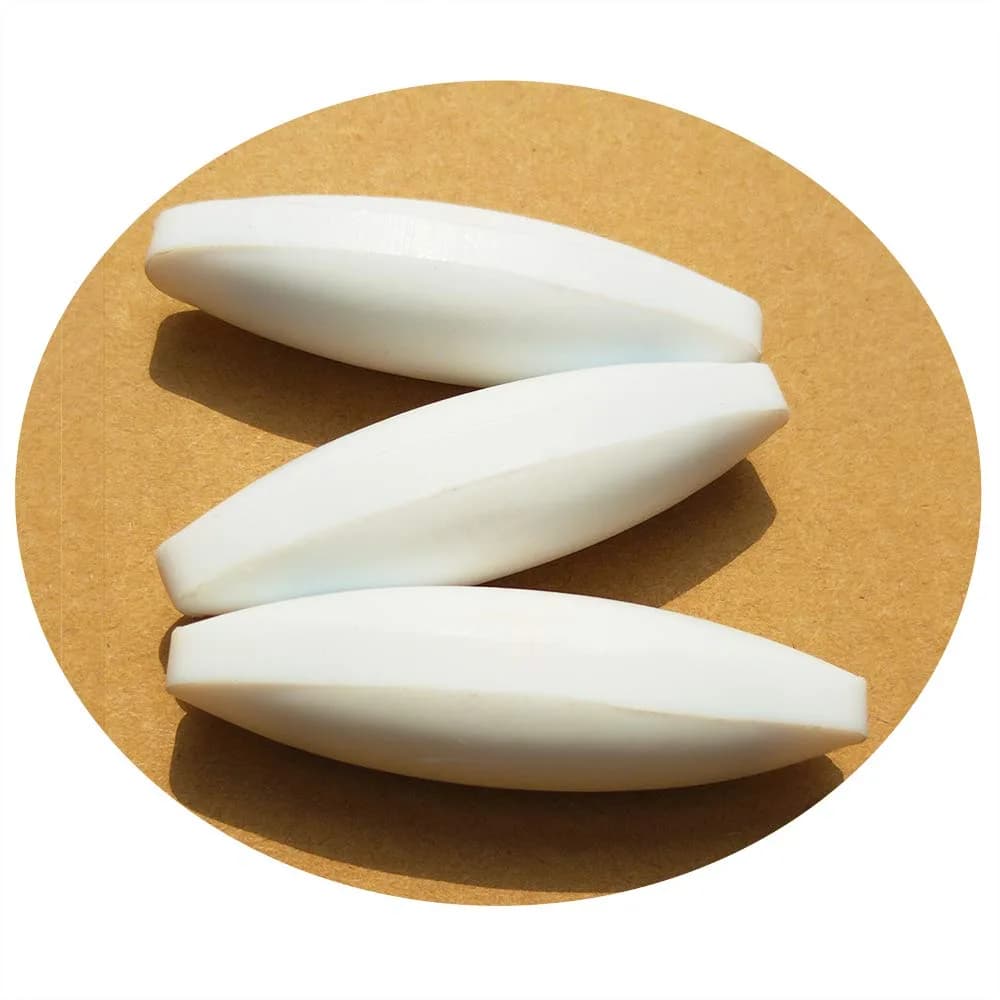 BBTCTY 70mm Olive Shape PTFE Magnetic Stirrer Mixer Stir Bar, 1 Piece - main product image