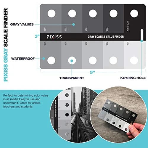 Pixiss Proportional Divider 10" (25.4 cm) — Artist Drawing Tool for Scale, Value, Color & View Catcher thumbnail 5