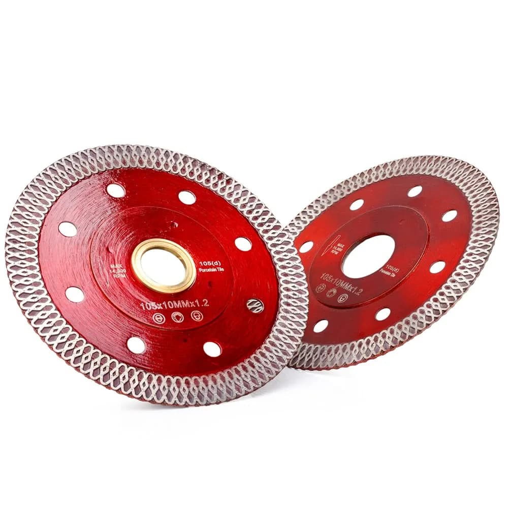 Casaverde 4-inch (105 mm) Super Thin Diamond Porcelain Saw Blade Set | Fast, Chip-Free Cuts for Masonry - view 6