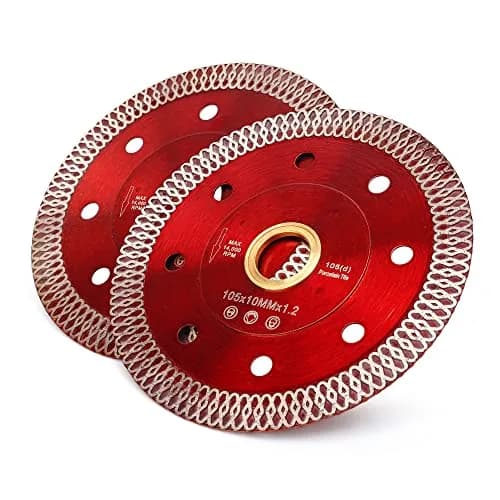 Casaverde 4-inch (105 mm) Super Thin Diamond Porcelain Saw Blade Set | Fast, Chip-Free Cuts for Masonry thumbnail 2