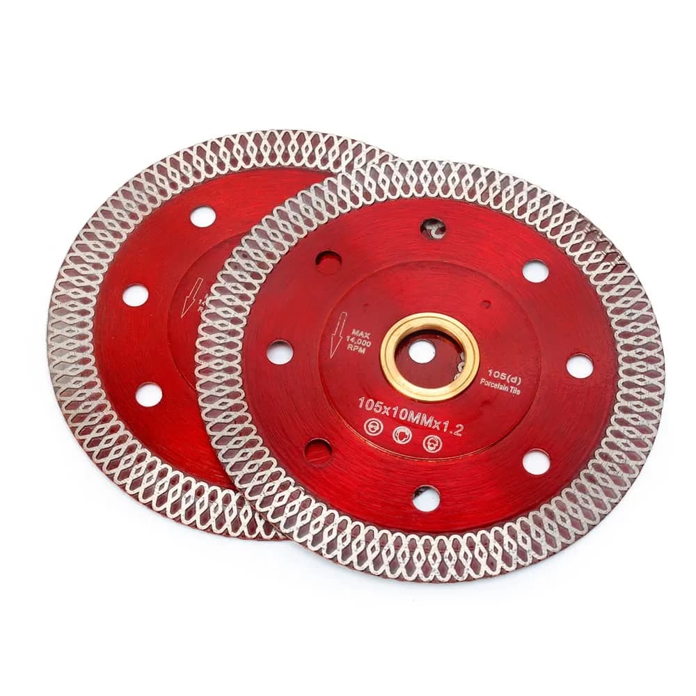 Casaverde 4-inch (105 mm) Super Thin Diamond Porcelain Saw Blade Set | Fast, Chip-Free Cuts for Masonry - view 3