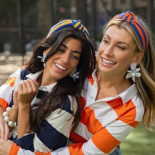 Artilady Boho Stud Earrings for Women, Cream Flower Jewelry | Lightweight Resin & Alloy Statement Earrings thumbnail 3