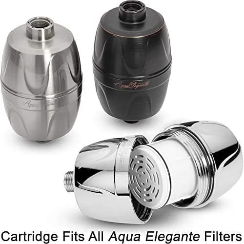 Aqua Elegante Chlorine Shower Water Filter - Replacement Cartridge | Supports Clean Water & Skin Comfort thumbnail 6