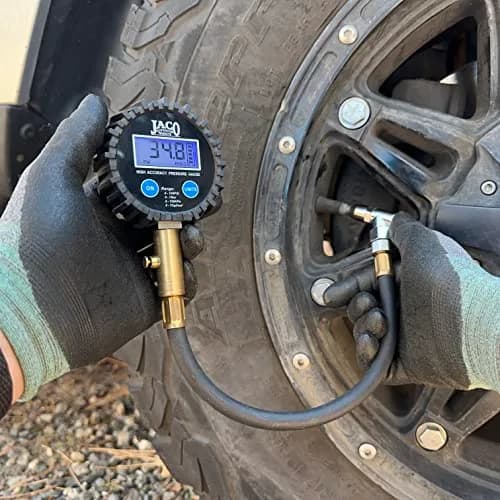 JACO ElitePro Digital Tire Pressure Gauge - 100 PSI | Professional Accuracy & Durable Build thumbnail 4