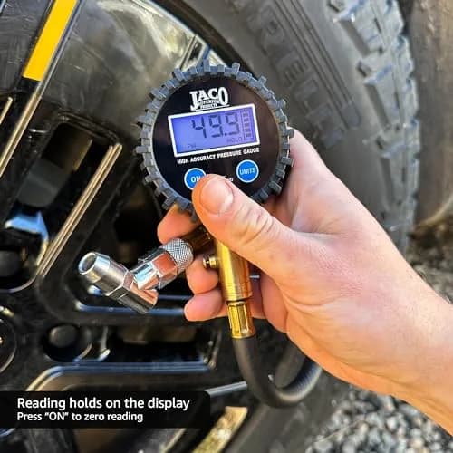 JACO ElitePro Digital Tire Pressure Gauge - 100 PSI | Professional Accuracy & Durable Build thumbnail 5