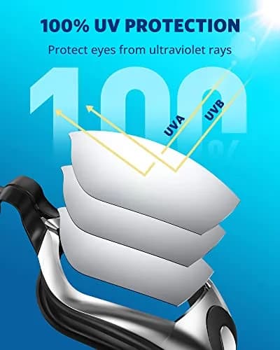 Aegend Mirrored Swim Goggles | Anti-Fog, UV Protection, 180° Panoramic View thumbnail 2