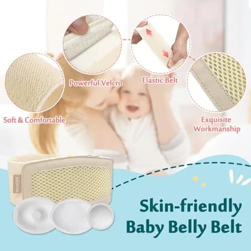 Mybow Umbilical Hernia Belt Baby | Gentle Support for Newborns (70-120 chars) thumbnail 4