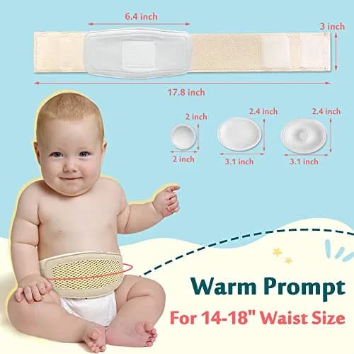 Mybow Umbilical Hernia Belt Baby | Gentle Support for Newborns (70-120 chars) thumbnail 6