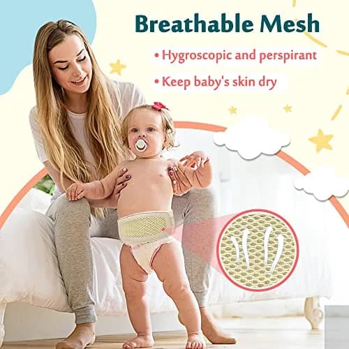 Mybow Umbilical Hernia Belt Baby | Gentle Support for Newborns (70-120 chars) thumbnail 2