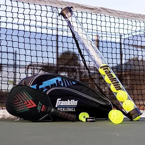 Franklin Sports Jet Pickleball Paddle and Ball Set - Aluminum - 2 Player - USAPA Approved thumbnail 8