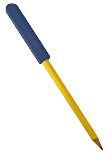 The Pencil Grip Chewberz Pencil Toppers, Latex-Free Chewable Pencil Toppers, Navy Blue, Set of 3 | Discreet Oral Sensory Tool thumbnail 2