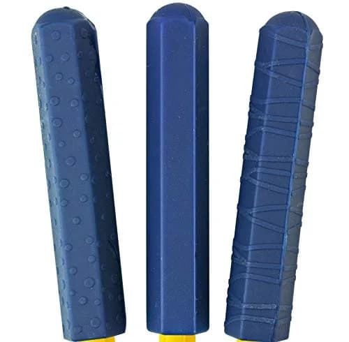 The Pencil Grip Chewberz Pencil Toppers, Latex-Free Chewable Pencil Toppers, Navy Blue, Set of 3 | Discreet Oral Sensory Tool thumbnail 3