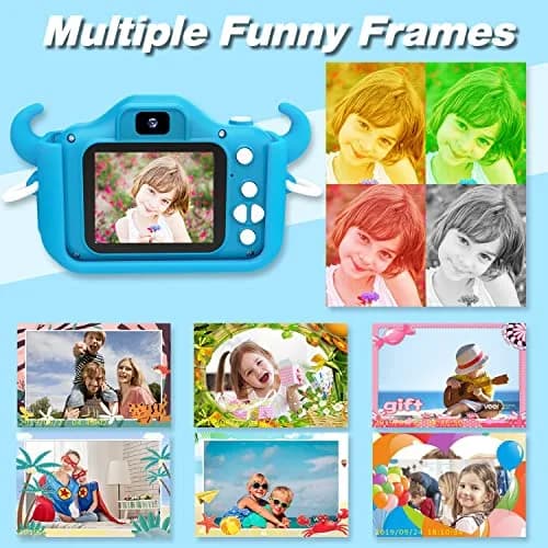 Goopow Kids Digital Camera Toys 12MP 1080P | Educational & Non-Toxic for Ages 3-8 thumbnail 6