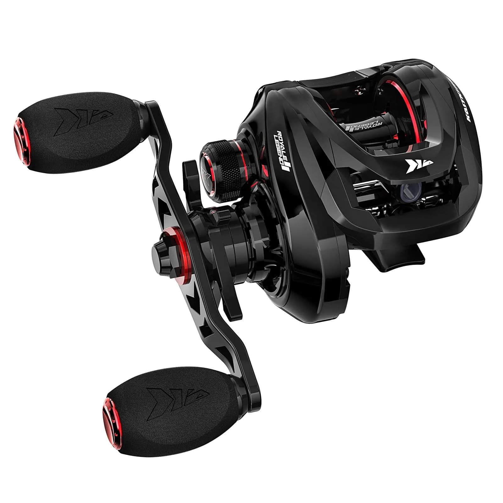 KastKing Royale Legend II Baitcasting Reel 7.2:1 Right Hand 200ml (7.2oz) | Smooth 17.6LB Carbon Fiber Drag & 8-Magnet Braking - main product image