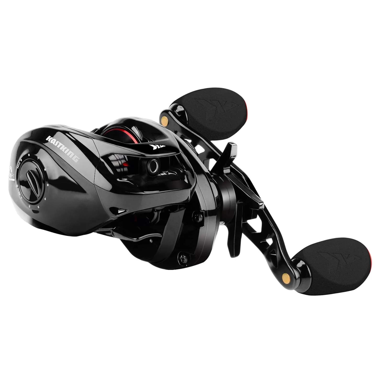 KastKing Royale Legend II 7.2:1 Baitcasting Reel - Black-Left Hand - view 2