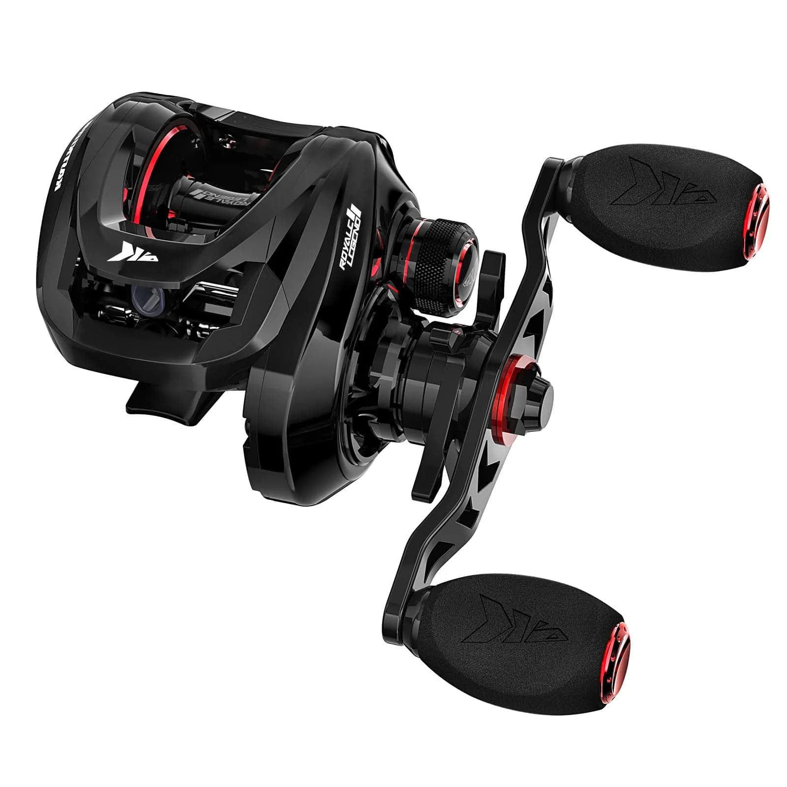 KastKing Royale Legend II Baitcasting Reel 5.4:1 Left Hand 203g (7.2oz) | Smooth 17.6 lbs Drag — 7.2:1-left