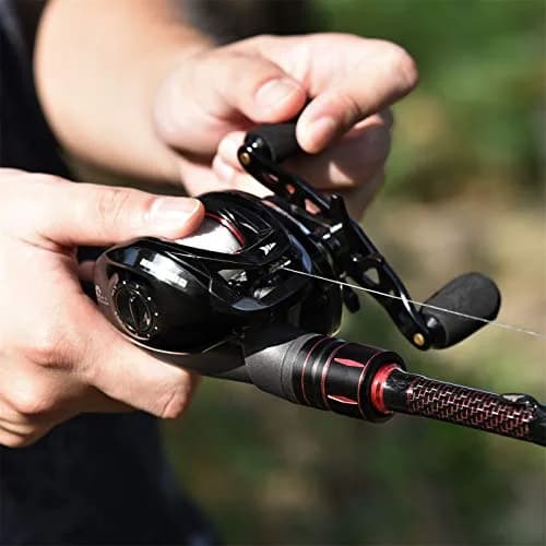 KastKing Royale Legend II Baitcasting Reel 5.4:1 Left Hand 203g (7.2oz) | Smooth 17.6 lbs Drag thumbnail 7
