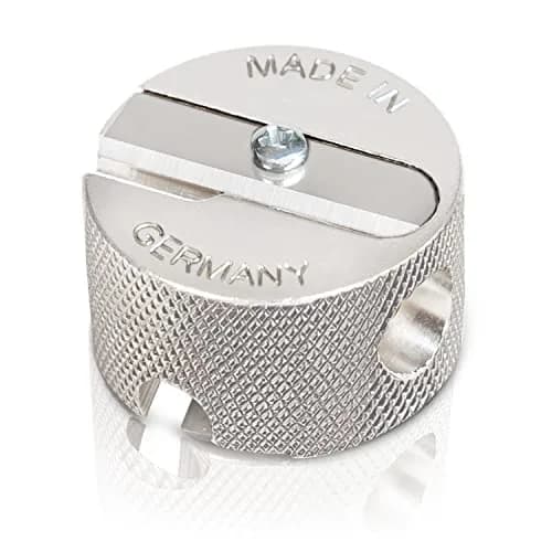 Sun's Out Beauty Precision 2-in-1 Cosmetic Pencil Sharpener | German Steel, Dual Size, Long-Lasting thumbnail 1