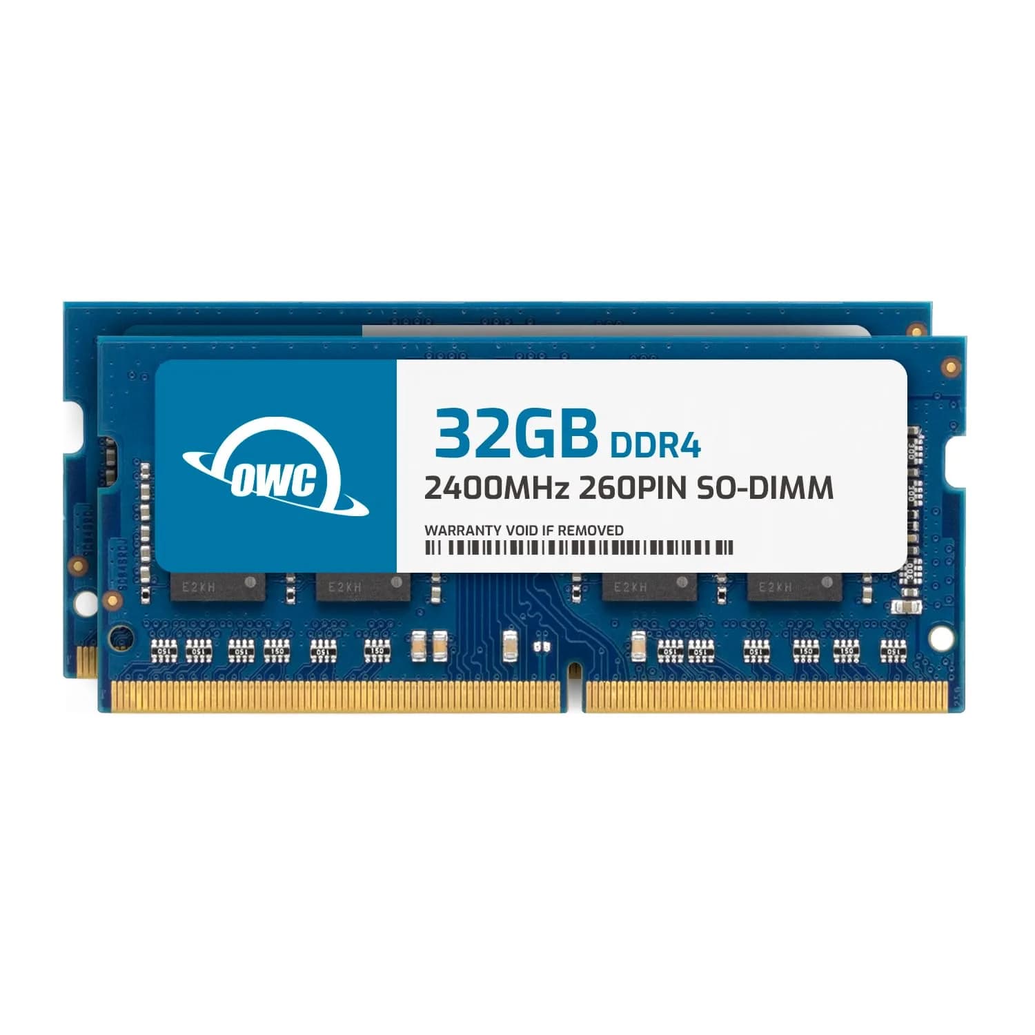 OWC 64GB (2x32GB) DDR4 2400MHz SO-DIMM RAM | 260-Pin, CL17, PC4-19200 - main product image