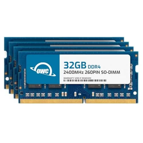 OWC 128GB (4 x 32GB) DDR4 2400MHz SO-DIMM RAM for Mac - main product image