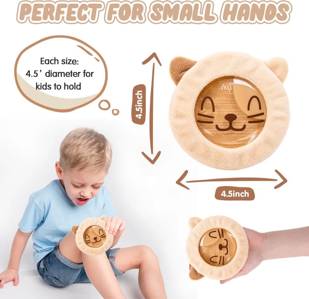 Hilph Kids Ice Packs for Boo Boos, 3 Gel Toddler Cold Packs with Cute Cover | FSA & HSA Eligible - view 3