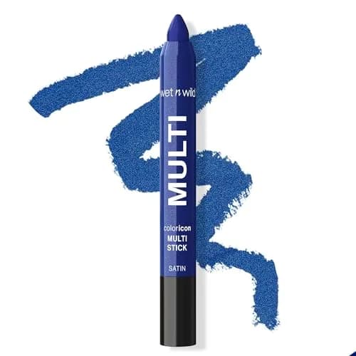 wet n wild Color Icon Cream Eyeliner Eyeshadow Multi-Stick Blue Lah Lah | Blendable & Buildable Matte Finish thumbnail 1