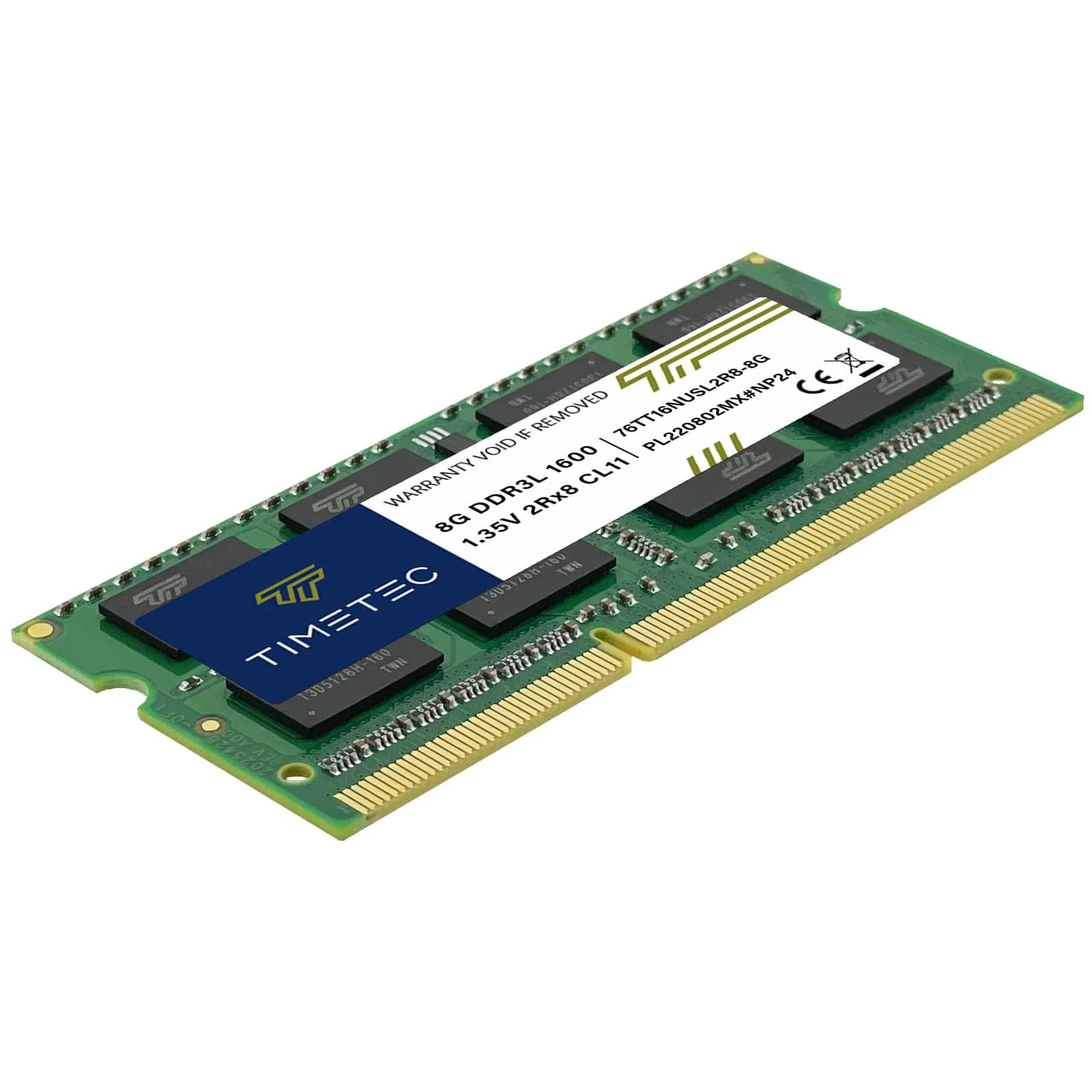 Timetec 16GB KIT(2x8GB) DDR3L 1600MHz PC3L-12800 1.35V Non-ECC SO-DIMM RAM | Compatible with Synology NAS - view 6